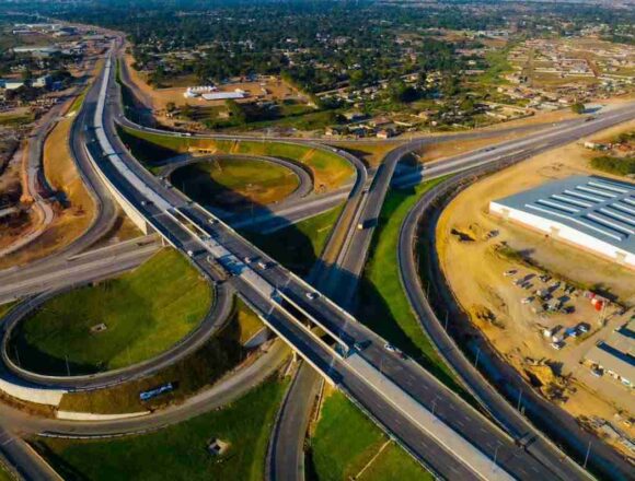 trab President Mnangagwa officially opens Trabablas Interchange